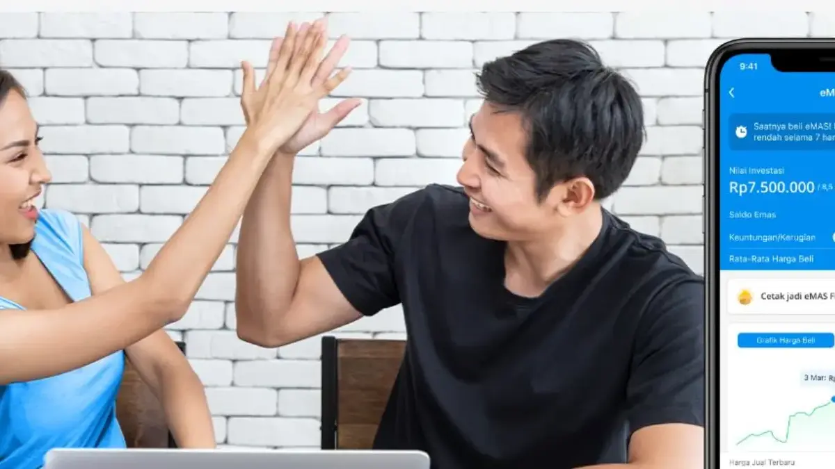 cara gunakan fitur di aplikasi dana untuk pantau harga mas real time