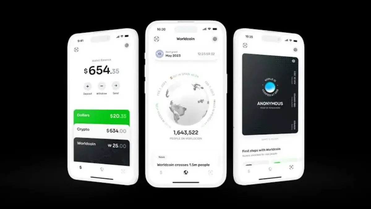 Aplikasi Worldcoin