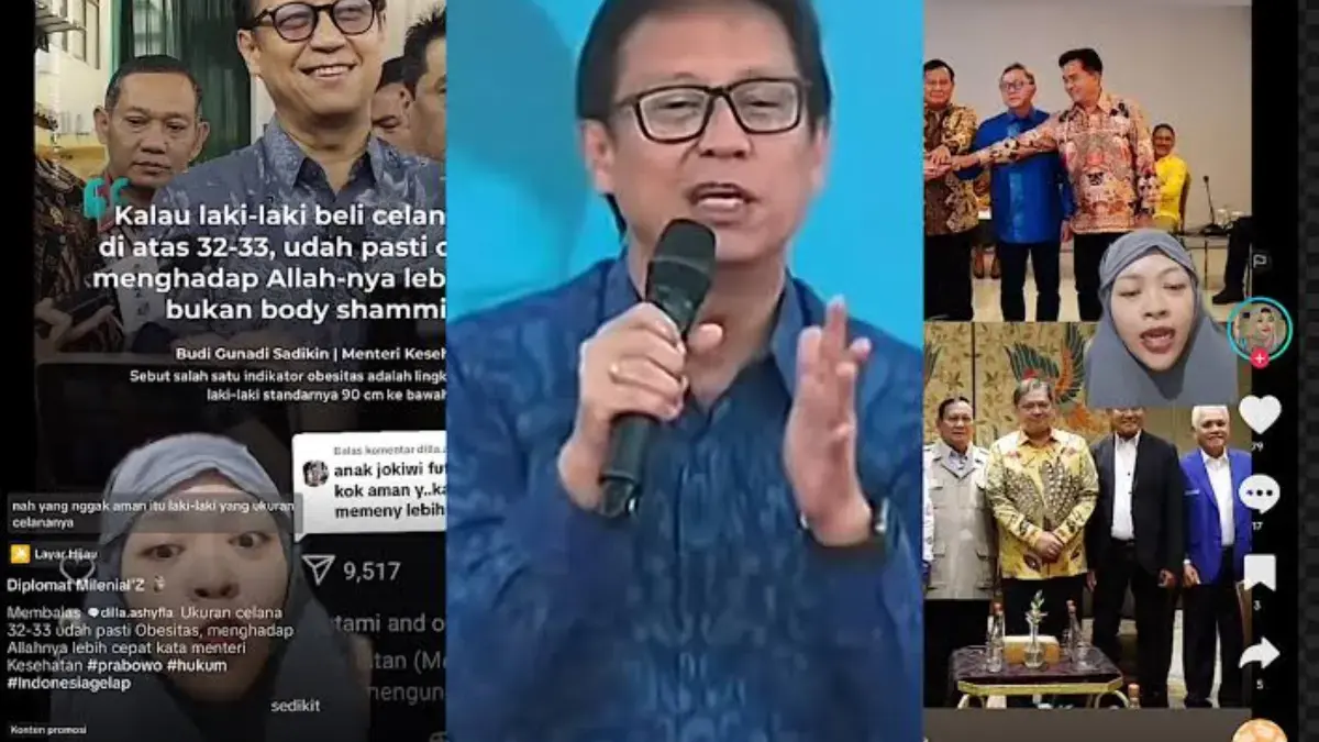Menkes Soal ukuran celana