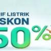 Diskon listrik Juni