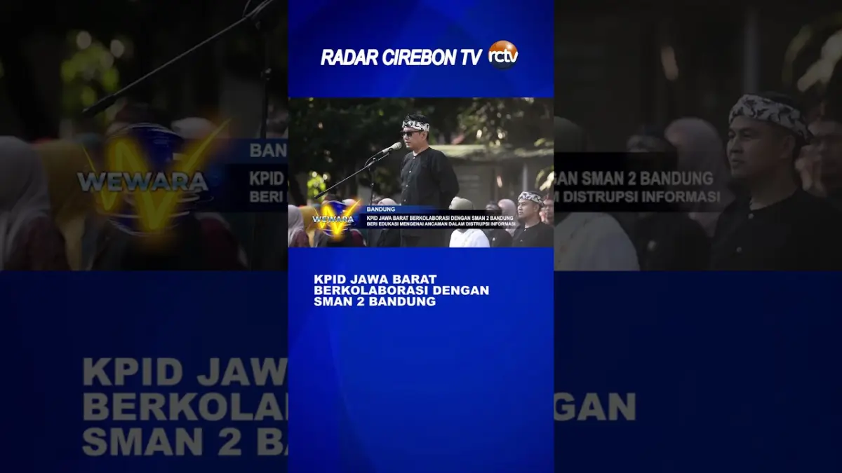 KPID Jawa Barat Berkolaborasi Dengan SMAN 2 Bandung