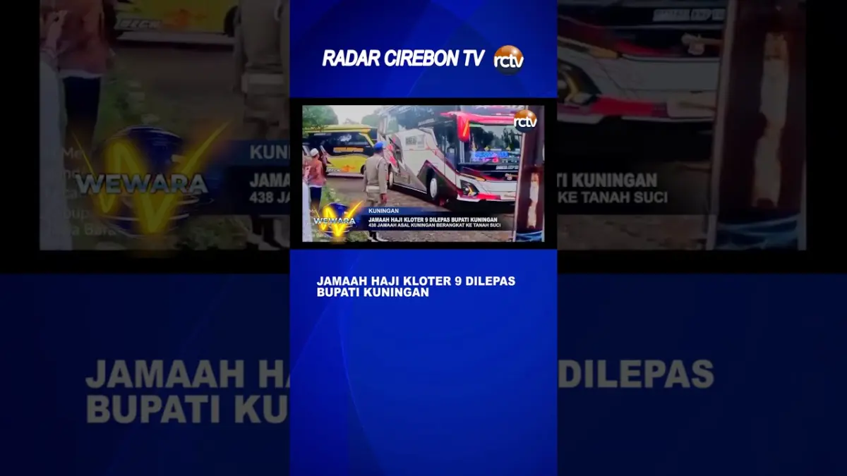 Jamaah Haji Kloter 9 Dilepas Bupati Kuningan