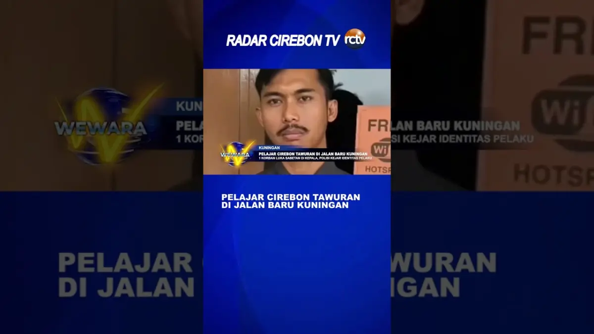 Pelajar Cirebon Tawuran Di Jalan Baru Kuningan