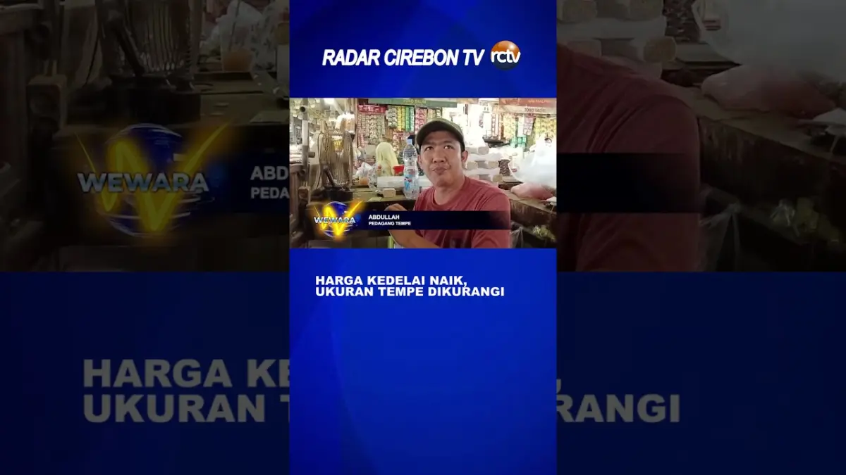 Harga Kedelai Naik, Ukuran Tempe Dikurangi