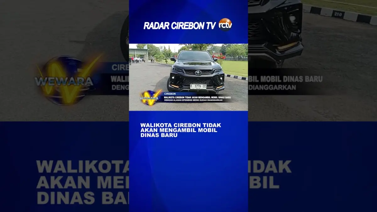 Walikota Cirebon Tidak Akan Mengambil Mobil Dinas Baru