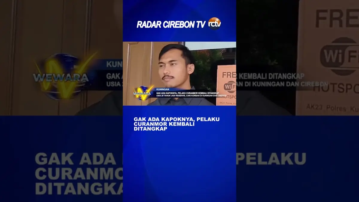 Gak Ada Kapoknya, Pelaku Curanmor Kembali Ditangkap