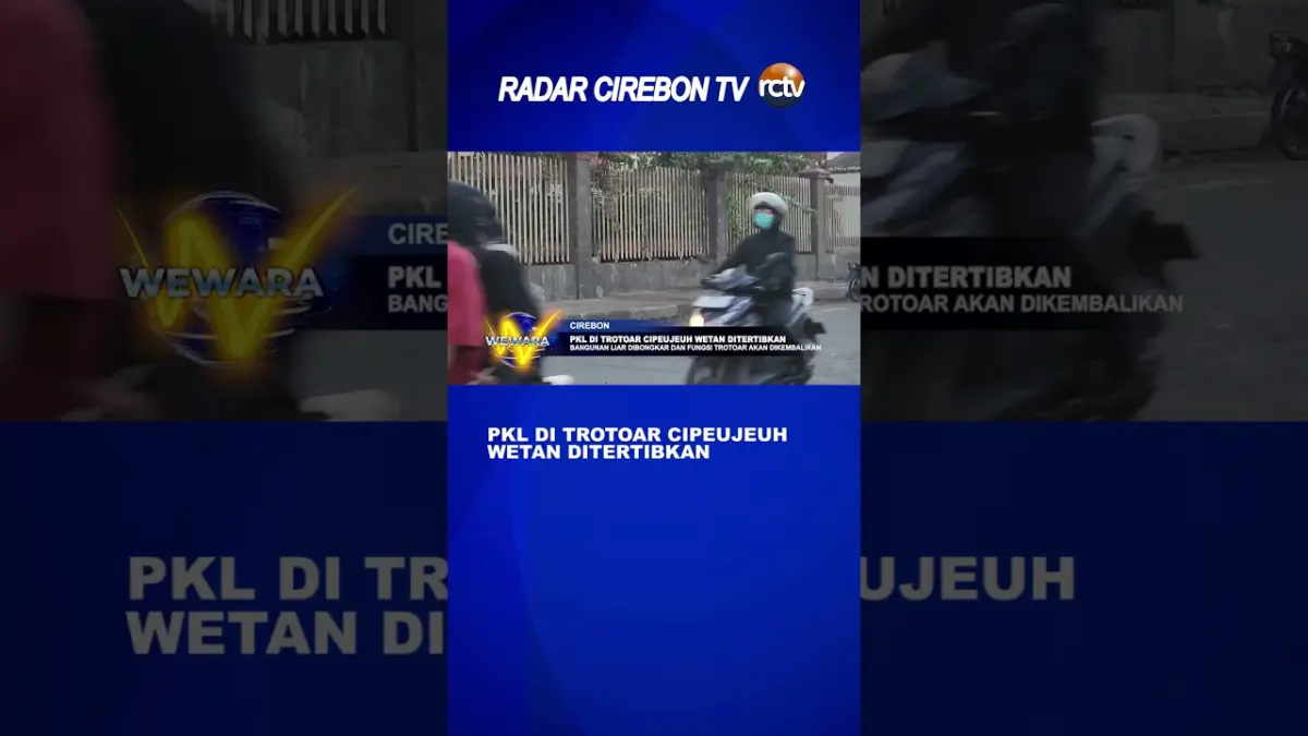 PKL Di Trotoar Cipeujeuh Wetan Ditertibkan