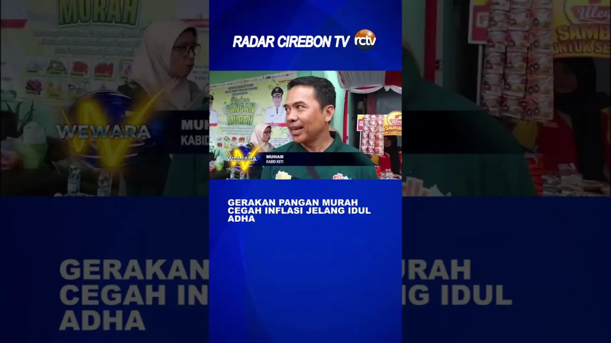 Gerakan Pangan Murah Cegah Inflasi Jelang Idul Adha