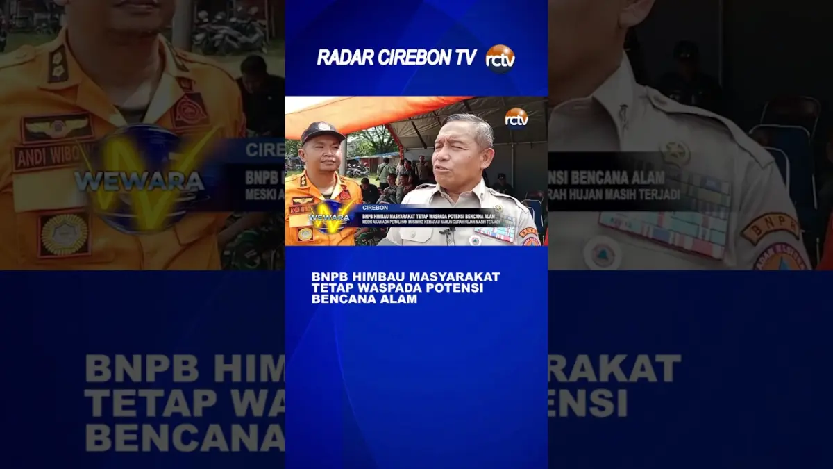 BNPB Himbau Masyarakat Tetap Waspada Potensi Bencana Alam