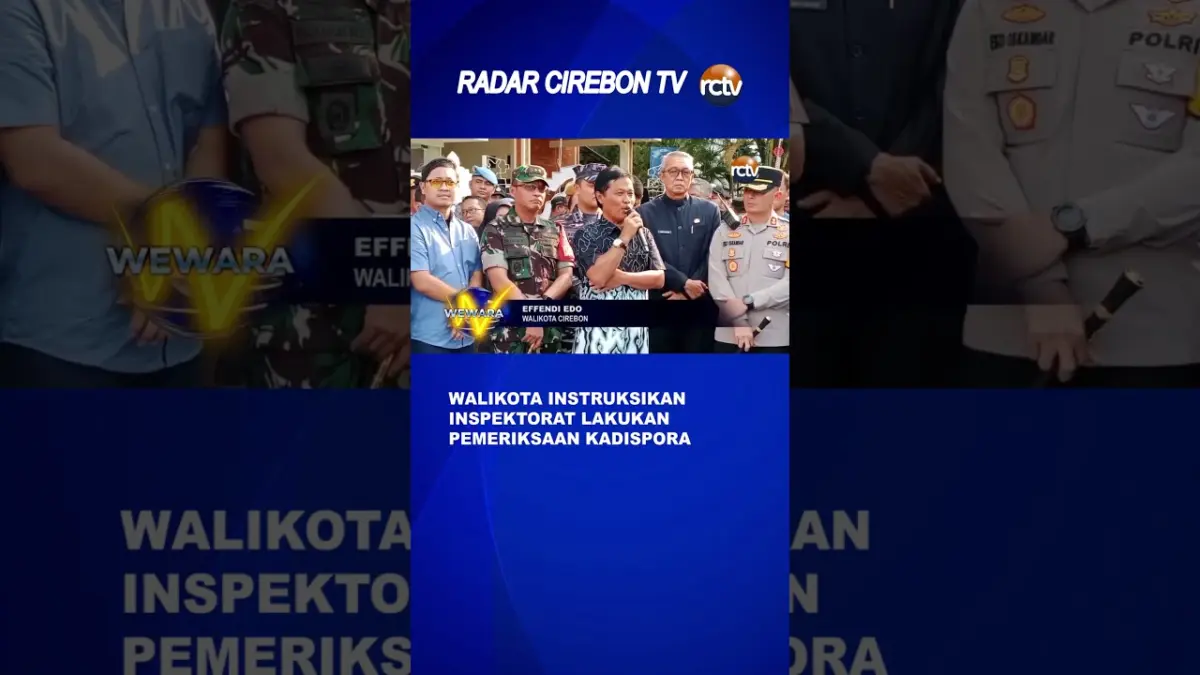 Walikota Instruksikan Inspektorat Lakukan Pemeriksaan Kadispora