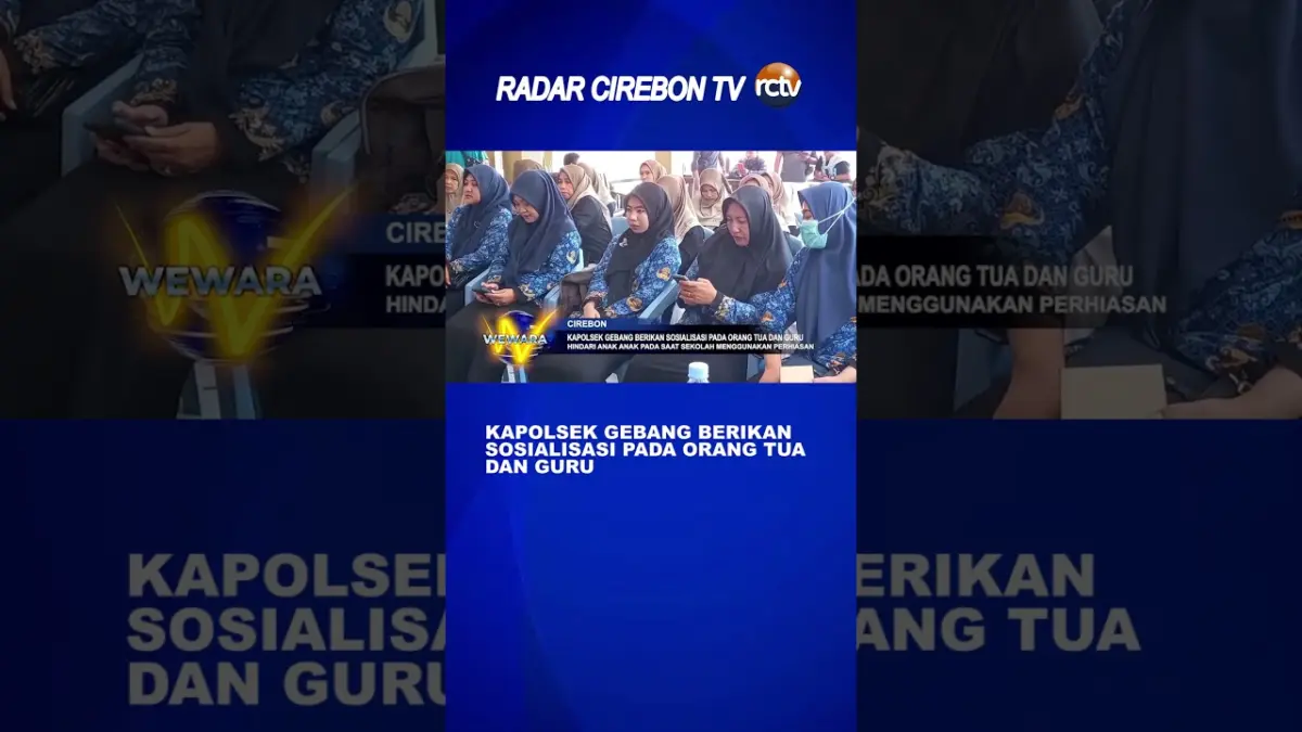 Kapolsek Gebang Berikan Sosialisasi Pada Orang Tua Dan Guru