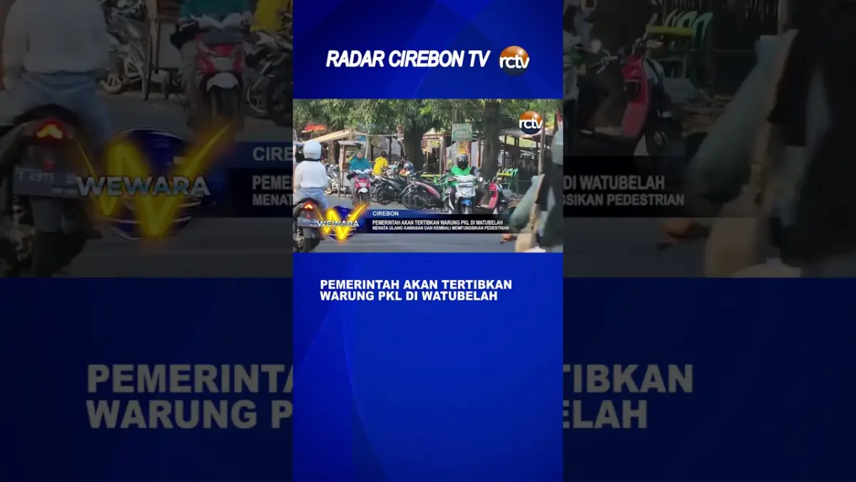 Pemerintah Akan Tertibkan Warung PKL Di Watubelah