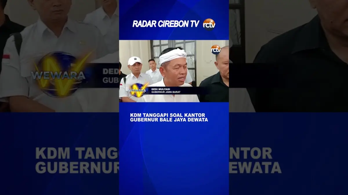 KDM Tanggapi Soal Kantor Gubernur Bale Jaya Dewata