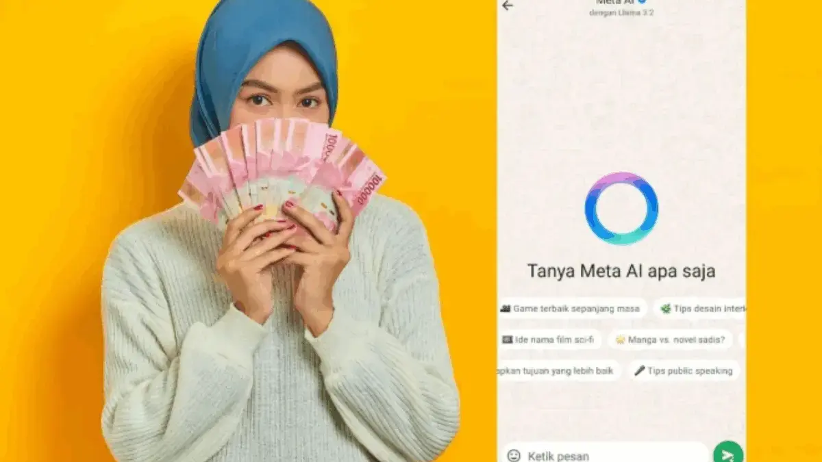 Jarang Diketahui Banyak Orang: Inilah Rahasia Menghasilkan Uang dari Meta AI di WhatsApp! Foto