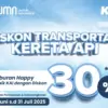 Diskon tiket kereta api 2025