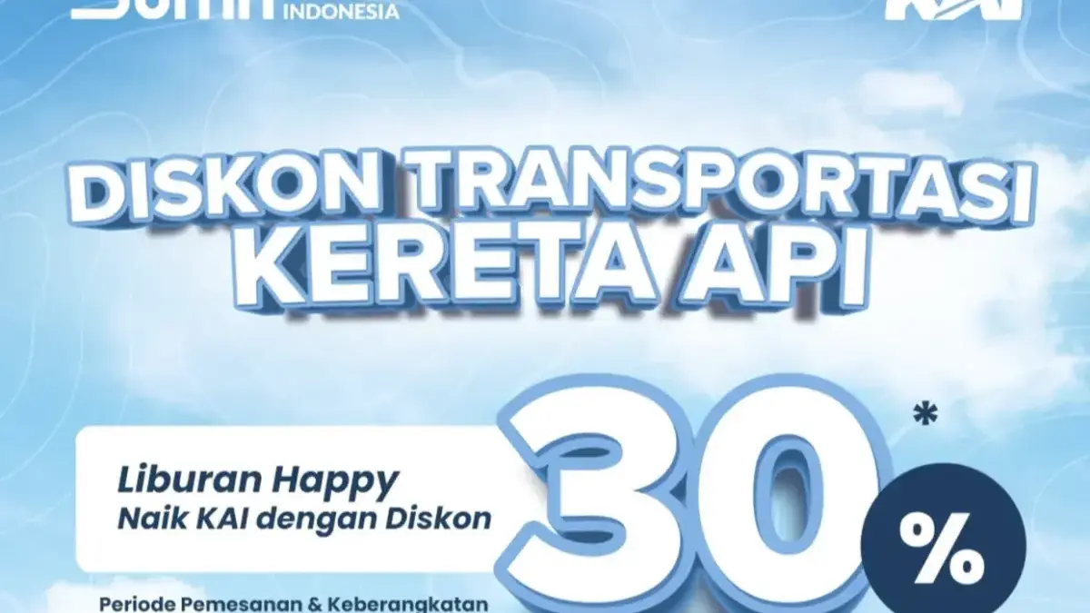 Diskon tiket kereta api 2025