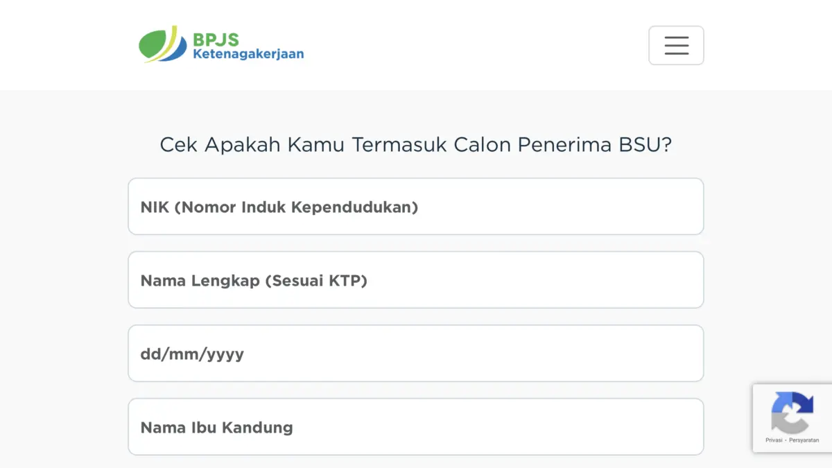 Cara cek BSU BPJS Ketenagakerjaan 2025