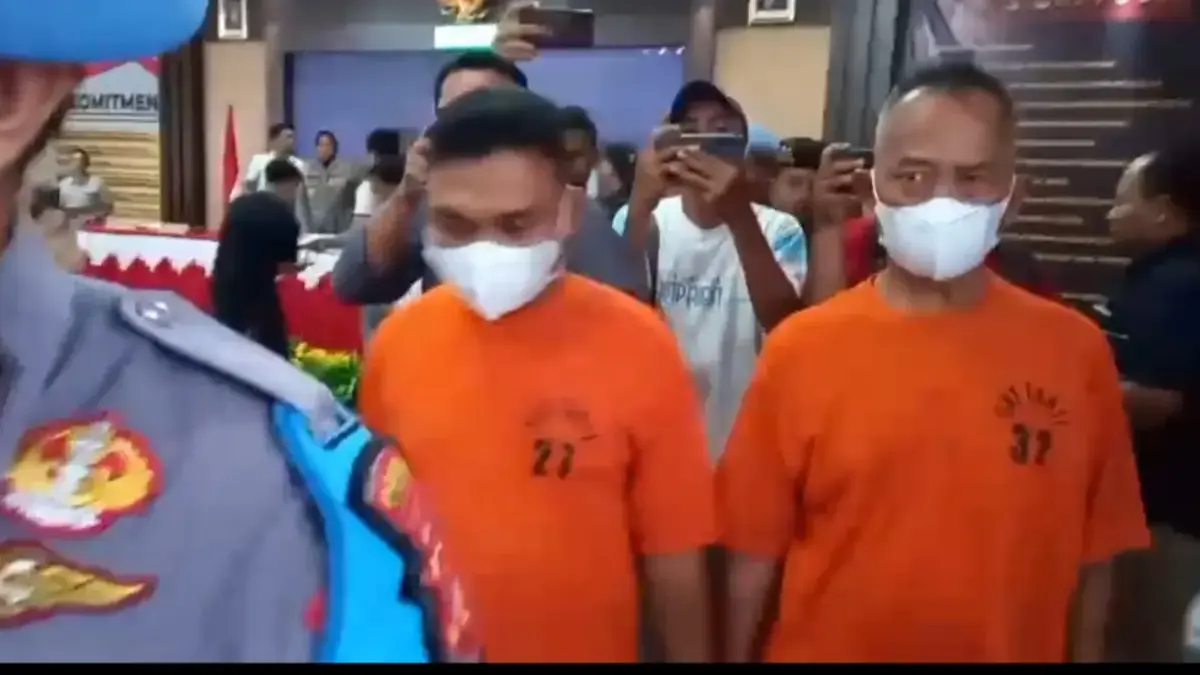 Dua Tersangka Longsor