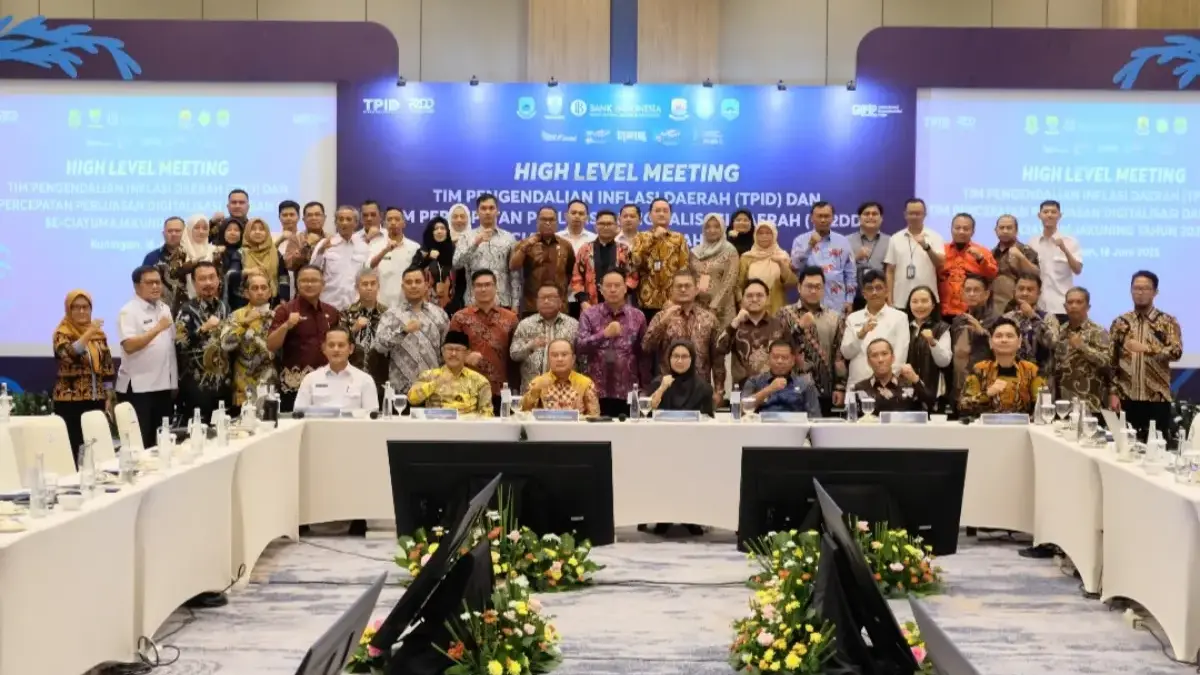 Pertemuan pembahasan Inflasi tingkat Ciayumajakuning