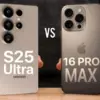Perbandingan Samsung Galaxy S25 Ultra dan iPhone 16 Pro Max: Mana yang Lebih Unggul?