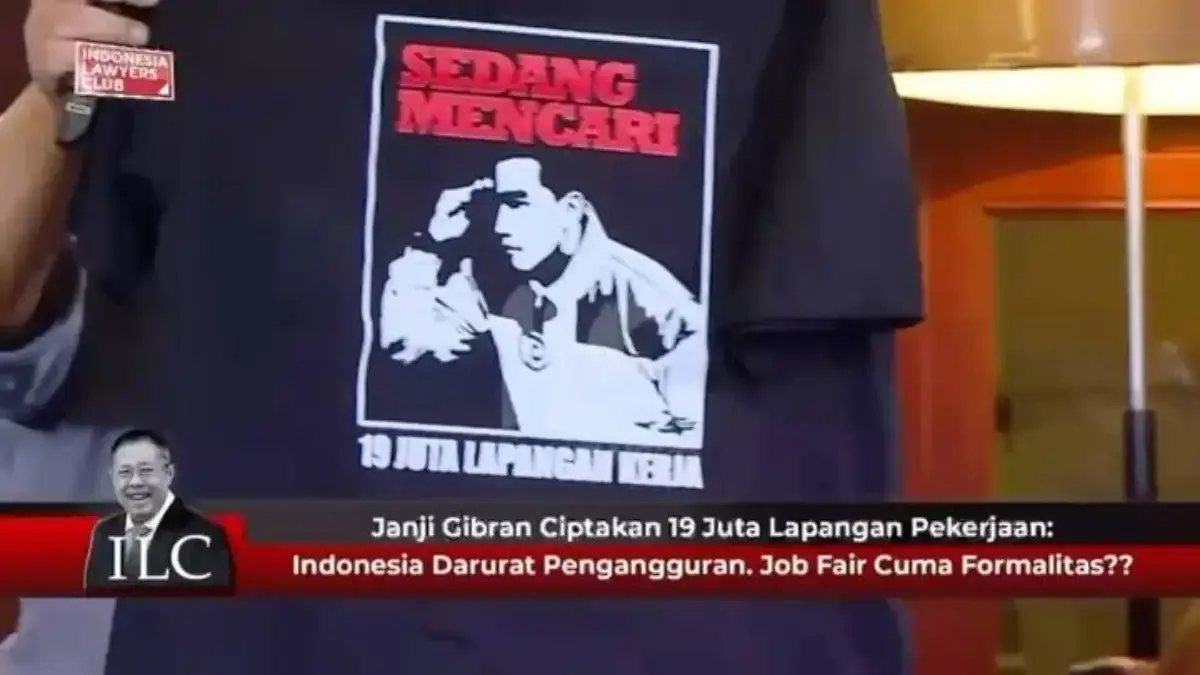 Meme Gibran Mencari 19 Juta Lapangan Pekerjaan