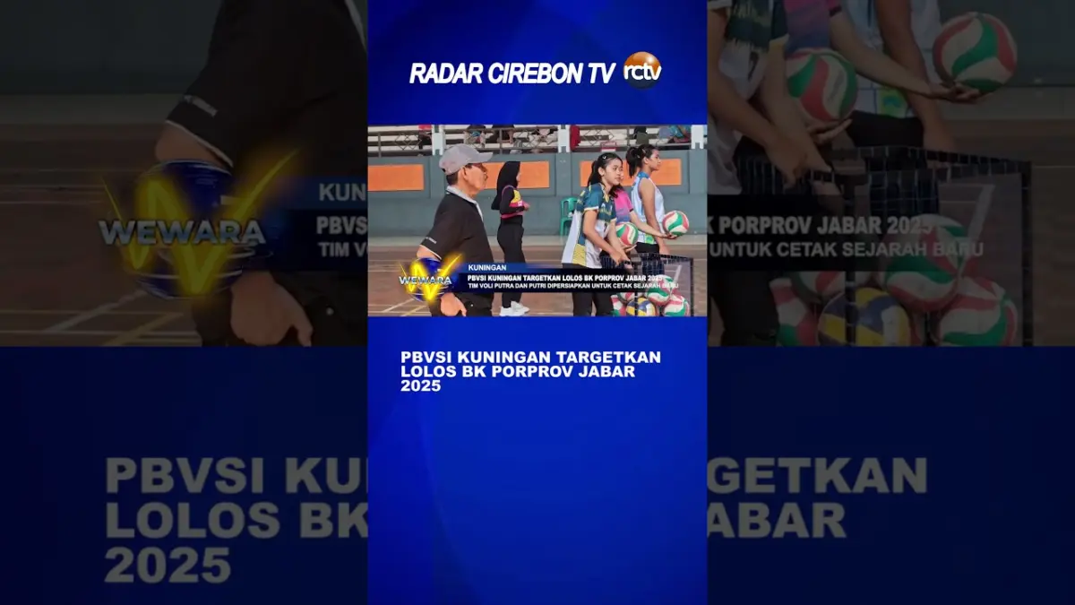PBVSI Kuningan Targetkan Lolos BK Porprov Jabar 2025
