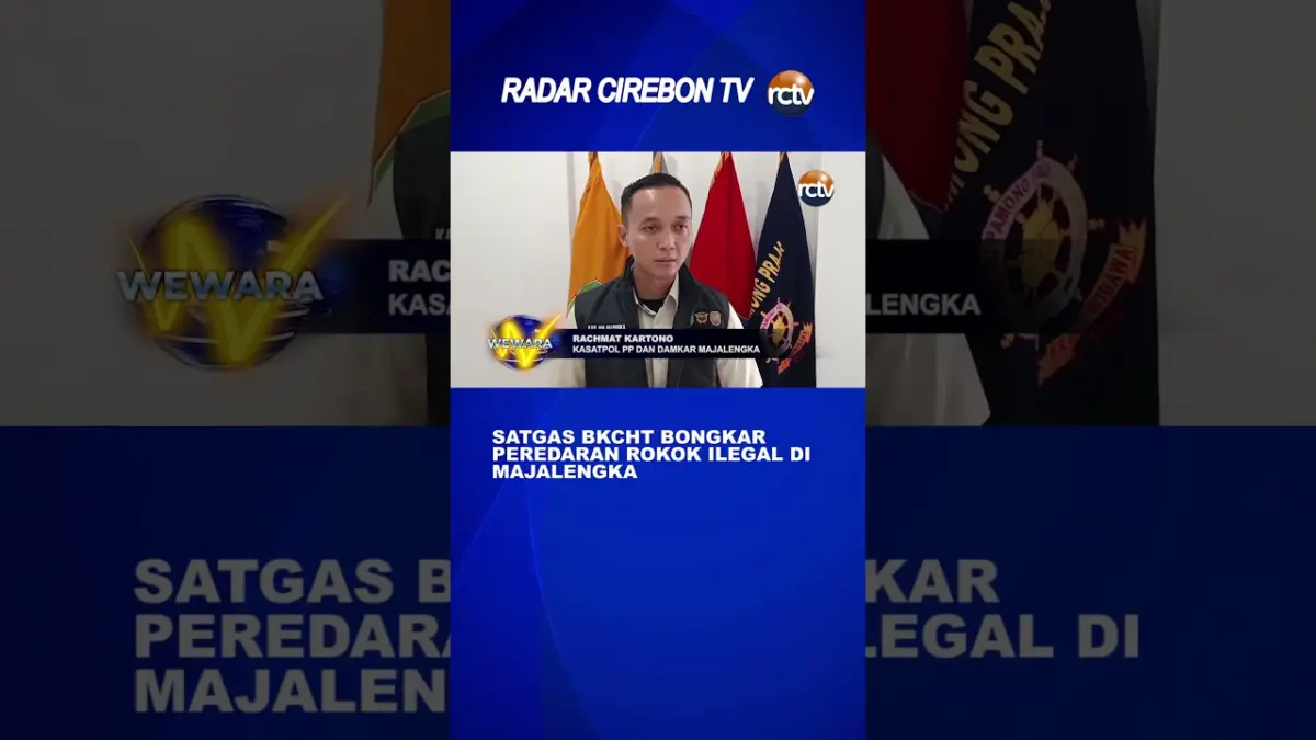 Satgas BKCHT Bongkar Peredaran Rokok Ilegal Di Majalengka