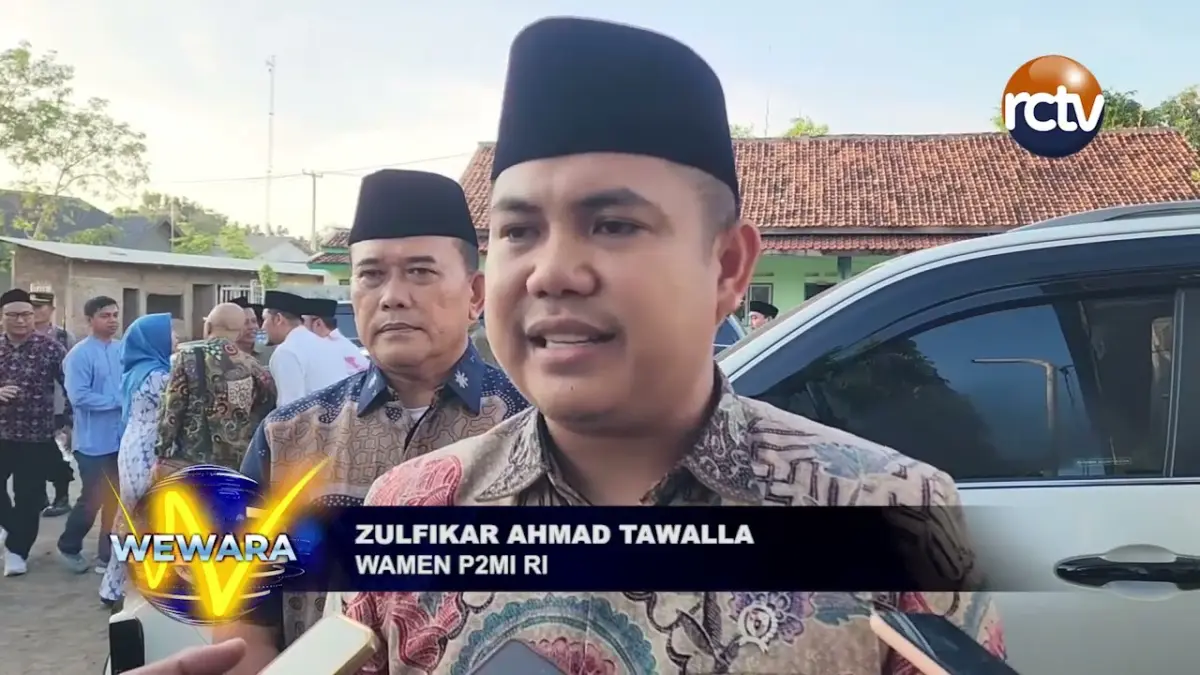 Wakil Menteri P2MI Launching LPK Bahasa Berbasis Pesantren