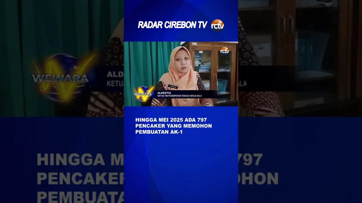 Hingga Mei 2025 Ada 797 Pencaker Yang Memohon Pembuatan AK1