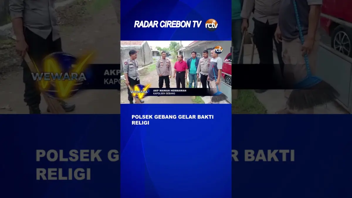 Polsek Gebang Gelar Bakti Religi