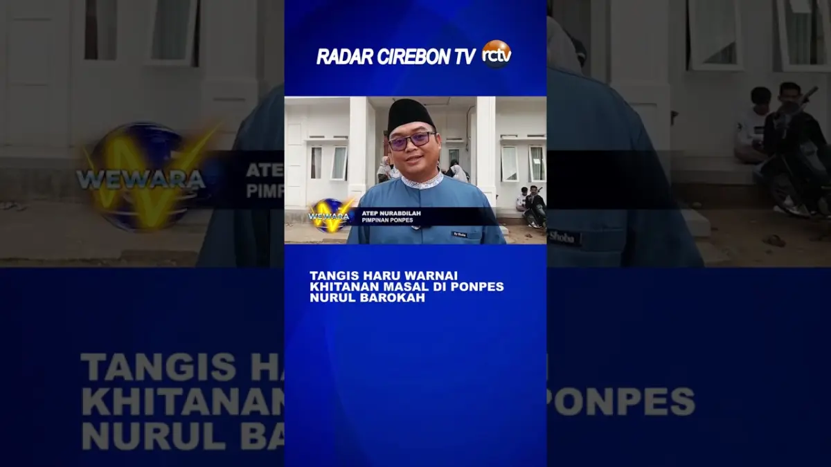 Tangis Haru Warnai Khitanan Masal Di Ponpes Nurul Barokah