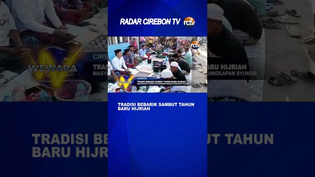 Tradisi Bebarik Sambut Tahun Baru Hijriah