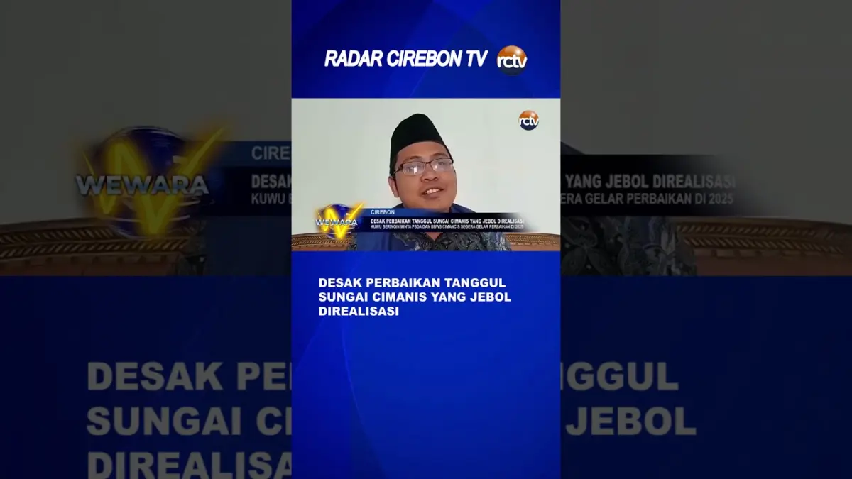 Desak Perbaikan Tanggul Sungai Cimanis Yang Jebol Direalisasi