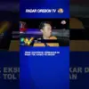 Truk Ekspedisi Terbakar Di Ruas Tol Kanci Pejagan