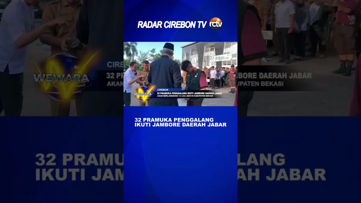 32 Pramuka Penggalang Ikuti Jambore Daerah Jabar