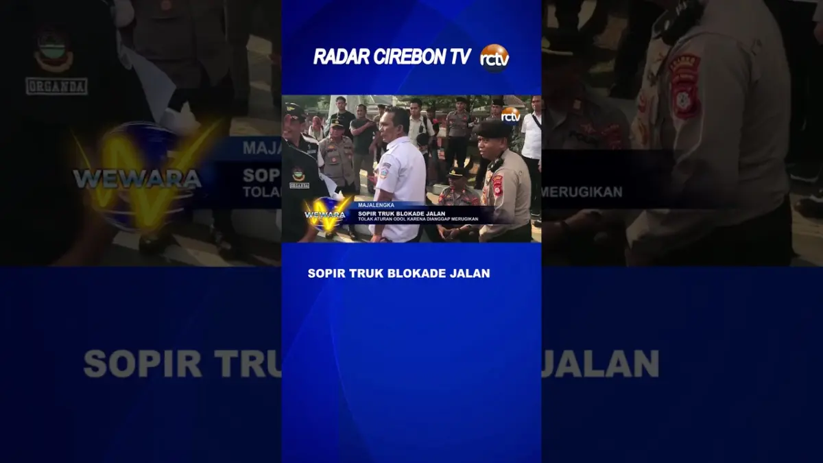 Sopir Truk Blokade Jalan