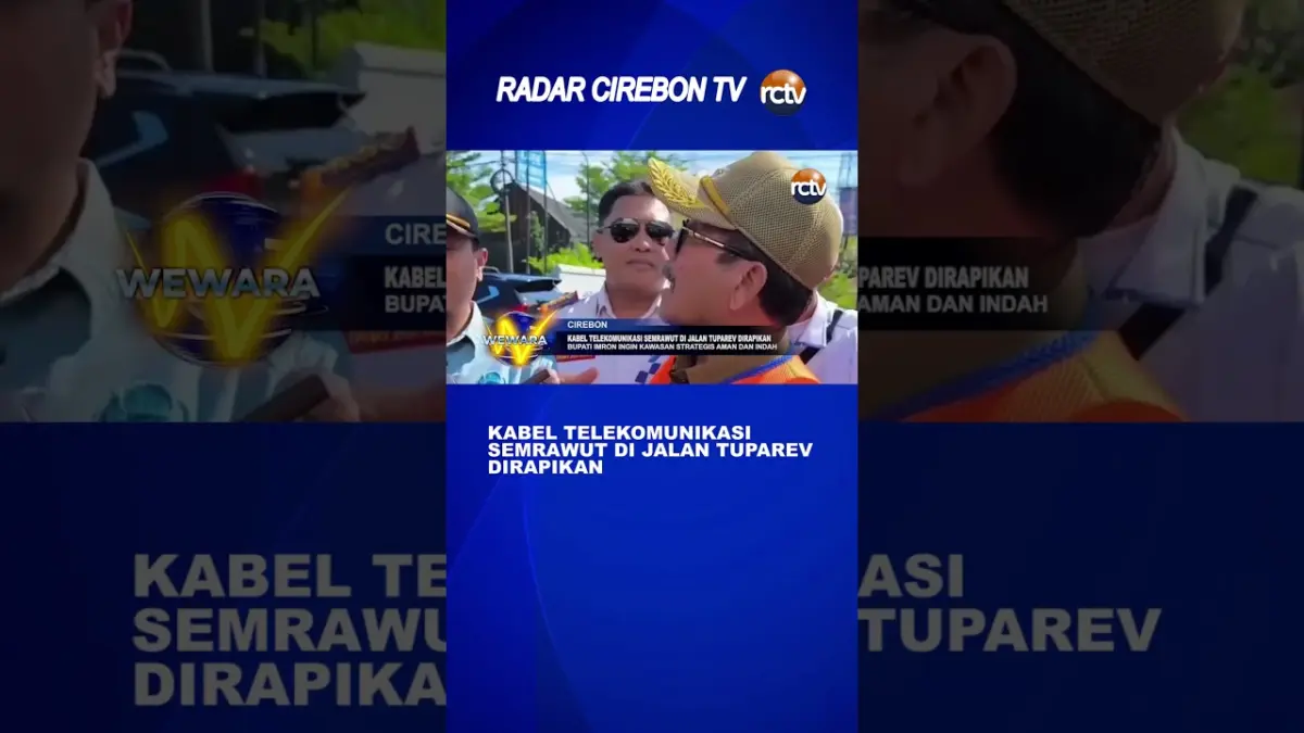 Kabel Telekomunikasi Semrawut Di Jalan Tuparev Dirapikan