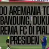 2000 aremania dipastikan hadir di stadion Si Jalak Harupat