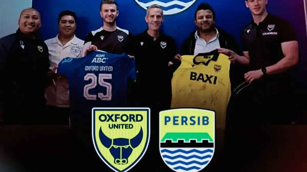 Oxford United dan Persib Bandung rilis kerjasama