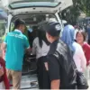 Evakuasi korban dalam insiden pesta rakyat anak KDM