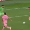 Messi saat menghadapi New York