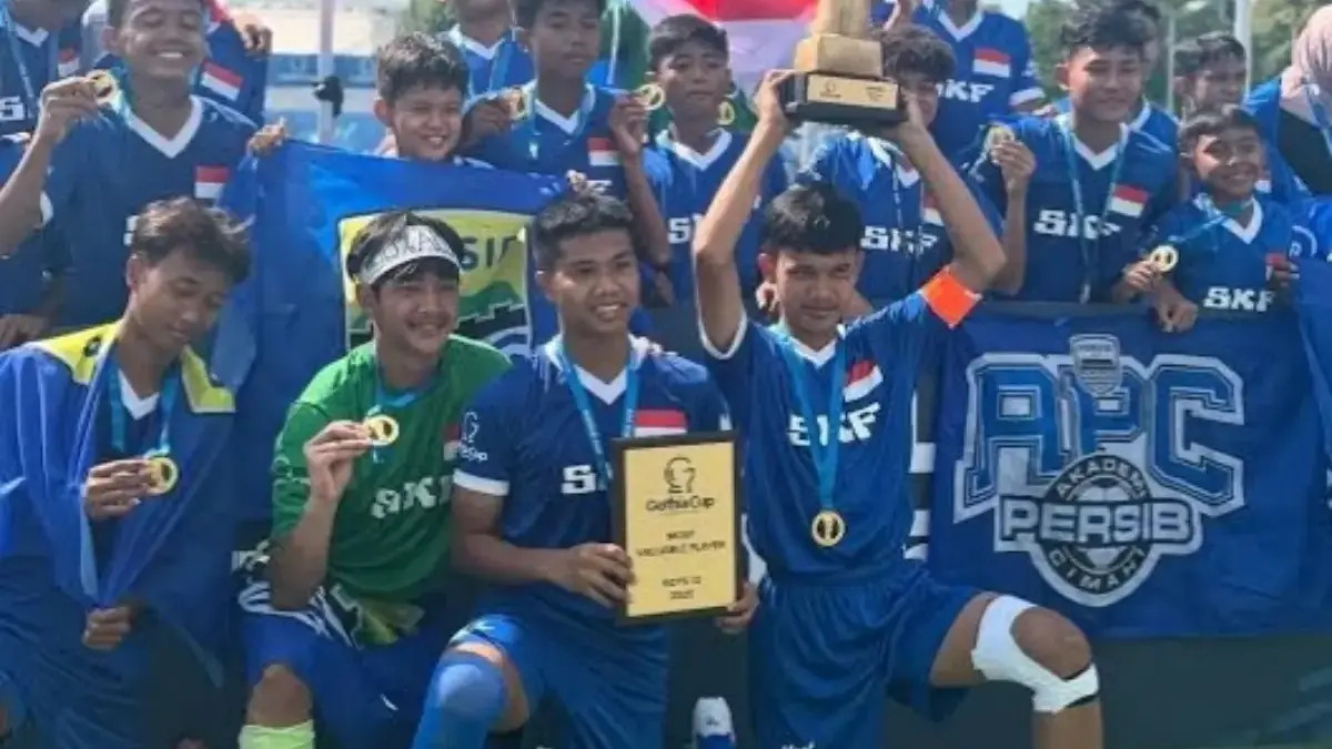 Akademi Persib Juara Gothia Cup