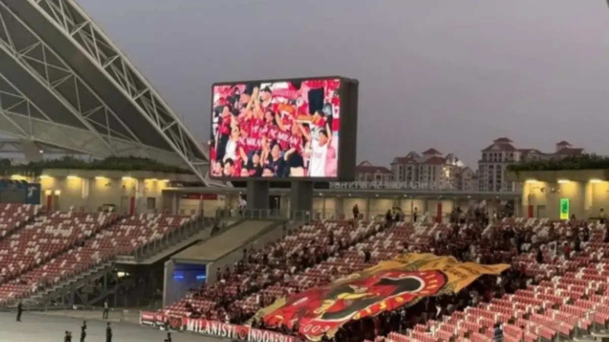 Arsenal vs AC Milan: Kreasi Tari Milanisti Indonesia, Penyambutan Hangat untuk The Gunners