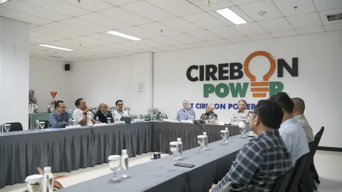kunjungan dewan energi nasional ke pltu cirebon power