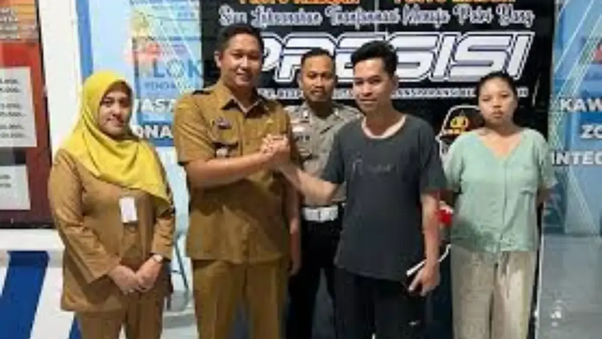 camat wanareja tabraklari/foto:cilacap.pikiranrakyat.com