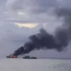 km barcelona terbakar/foto:disway