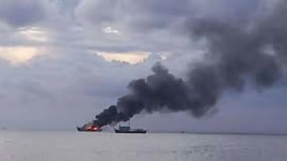 km barcelona terbakar/foto:disway