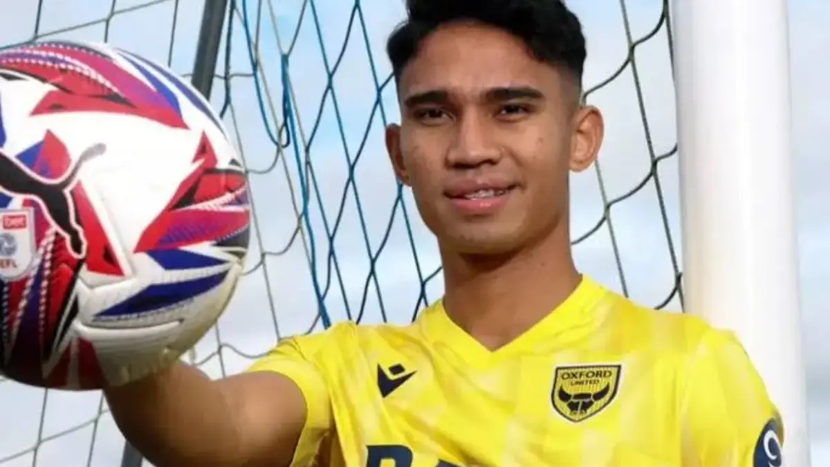 Marcelino Ferdinan pemain Timnas Indonesia yang kini membela Oxford United