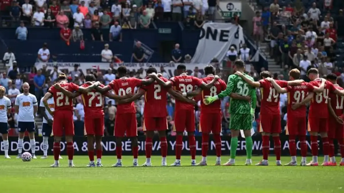 Minutes of silence mengenang Diogo Jota