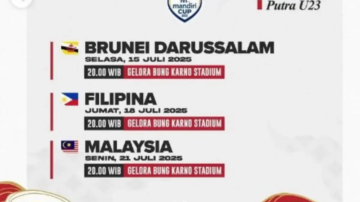 jadwal timnas indonesia u 23